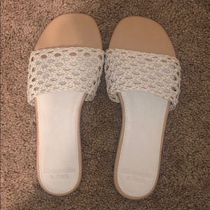 Woven sandals